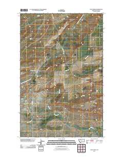 Soap Creek 2011 topographic map thumbnail