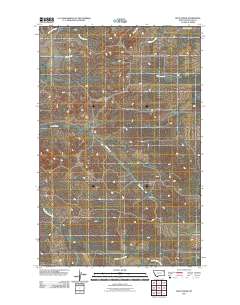 Rock Creek 2011 topographic map thumbnail