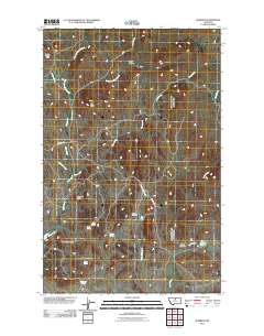 Warrick 2011 topographic map thumbnail