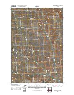 Weed Creek East 2011 topographic map thumbnail