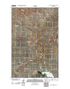 Weigand Reservoir 2011 topographic map thumbnail
