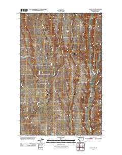 Tampico NE 2011 topographic map thumbnail