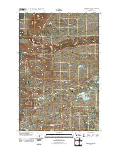 Split Rock Lake 2011 topographic map thumbnail