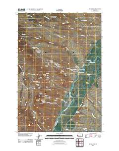 Silver Star 2011 topographic map thumbnail