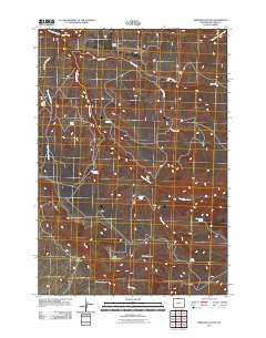 Simmons Canyon 2011 topographic map thumbnail