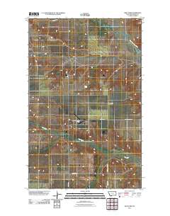 West Fork 2011 topographic map thumbnail