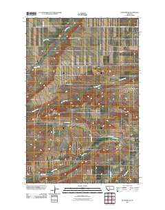 Stanford NE 2011 topographic map thumbnail