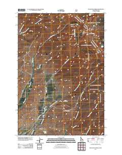 Bohannon Spring 2011 topographic map thumbnail