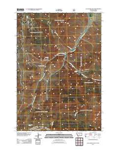 Gallagher Gulch 2011 topographic map thumbnail