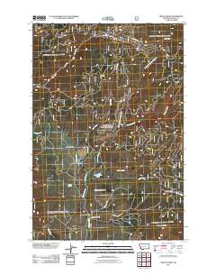 French Basin 2011 topographic map thumbnail
