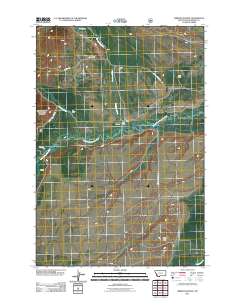 Gibbons School 2011 topographic map thumbnail