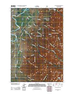 Dexter Point 2011 topographic map thumbnail