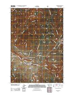 Gardiner 2011 topographic map thumbnail