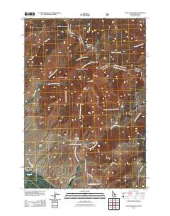 Goat Mountain 2011 topographic map thumbnail