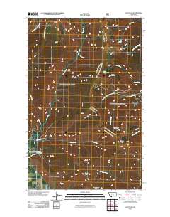 Goat Peak 2011 topographic map thumbnail