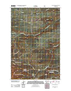 Alaska Bench 2011 topographic map thumbnail