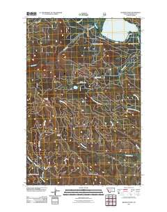 Belmont Point 2011 topographic map thumbnail