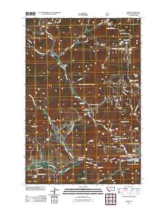 Basin 2011 topographic map thumbnail