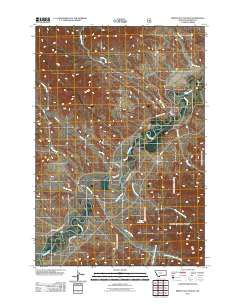 Birney Day School 2011 topographic map thumbnail