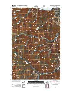Big Hawk Mountain 2011 topographic map thumbnail