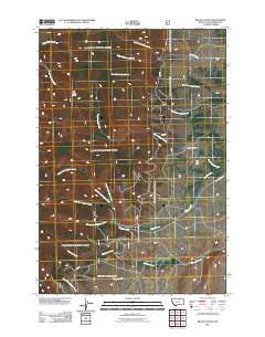 Brays Canyon 2011 topographic map thumbnail