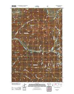 Barker 2011 topographic map thumbnail