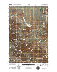 Checkerboard 2011 topographic map thumbnail