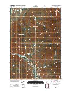 Dome Mountain 2011 topographic map thumbnail