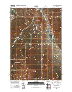 Electric Peak 2011 topographic map thumbnail
