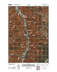 Chrome Mountain 2011 topographic map thumbnail