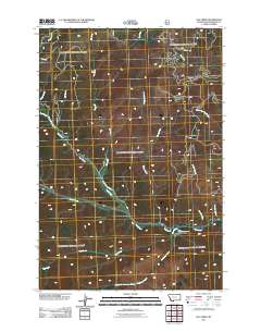 Elk Creek 2011 topographic map thumbnail