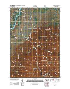 Emigrant 2011 topographic map thumbnail
