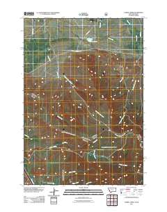 Corral Creek 2011 topographic map thumbnail
