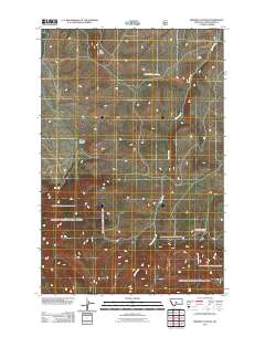 Browns Canyon 2011 topographic map thumbnail