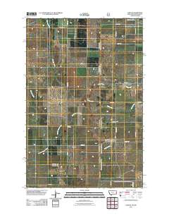Carlyle 2011 topographic map thumbnail