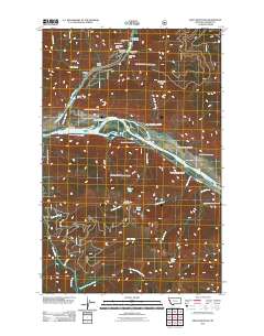 Eddy Mountain 2011 topographic map thumbnail