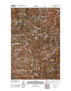 Elk Mountain 2011 topographic map thumbnail