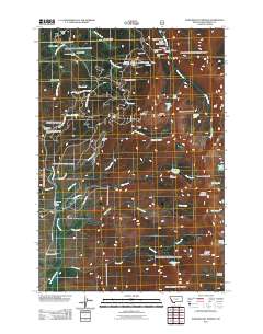 Elkhorn Hot Springs 2011 topographic map thumbnail