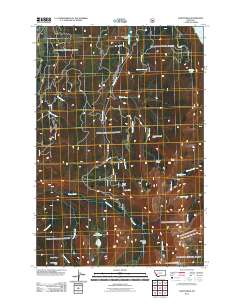 Carpp Ridge 2011 topographic map thumbnail