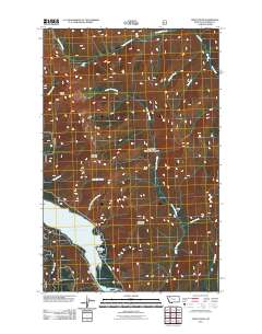 Circus Peak 2011 topographic map thumbnail