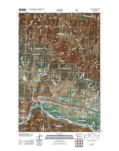 Huson 2011 topographic map thumbnail