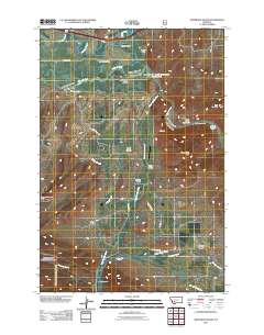 Jefferson Island 2011 topographic map thumbnail