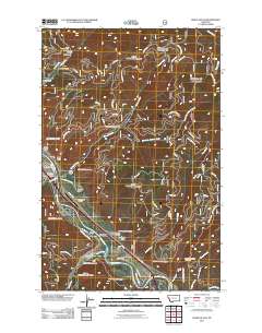 Idaho Gulch 2011 topographic map thumbnail