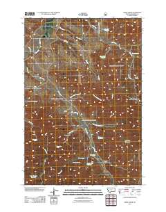 Green Creek 2011 topographic map thumbnail