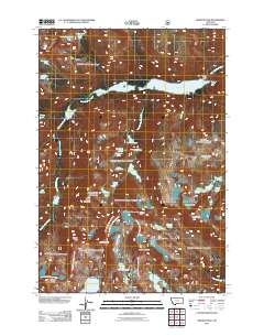 Granite Peak 2011 topographic map thumbnail