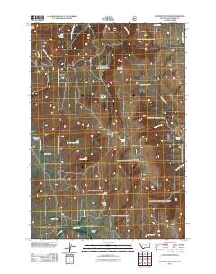 Graphite Mountain 2011 topographic map thumbnail