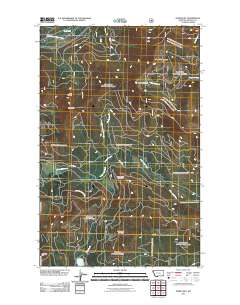 Horse Hill 2011 topographic map thumbnail