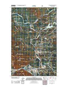Hungry Horse 2011 topographic map thumbnail