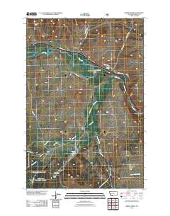 Griffin Creek 2011 topographic map thumbnail