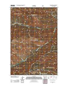Ettien Spring 2011 topographic map thumbnail